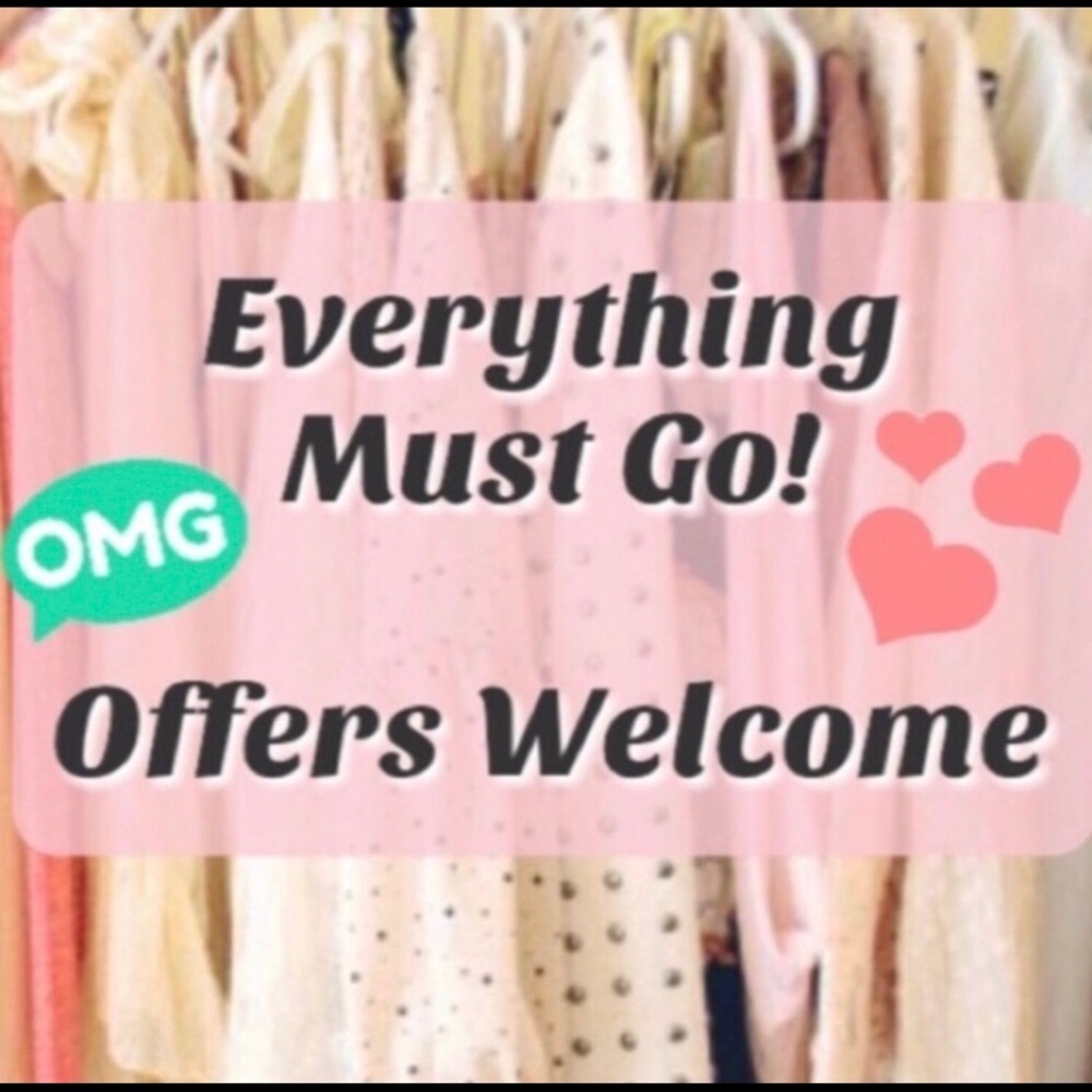 Closet close out!!!